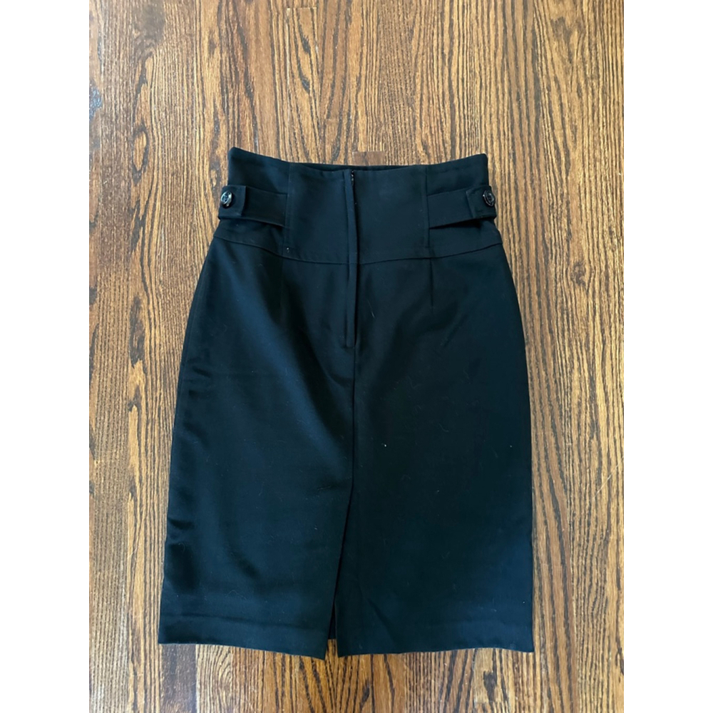 Women's RW&CO. Black Pencil Skirt Size 8 - Picture 3 of 7
